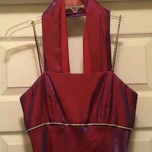 Faviana Prom Dress with Rhinestone detail